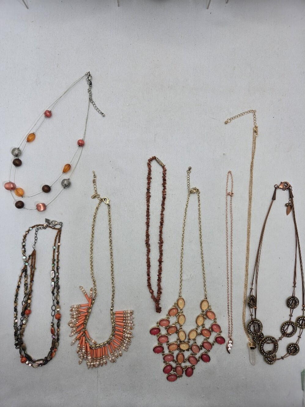 HUGE 42pc Vintage & Modern Jewelry Lot CHICO'S NAPIER COLDWATER CR Necklace Ear - Picture 13 of 14